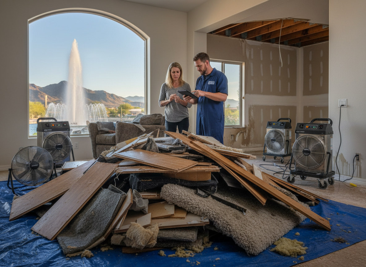 Cost Factors For Emergency Water Damage Restoration In Fountain Hills
