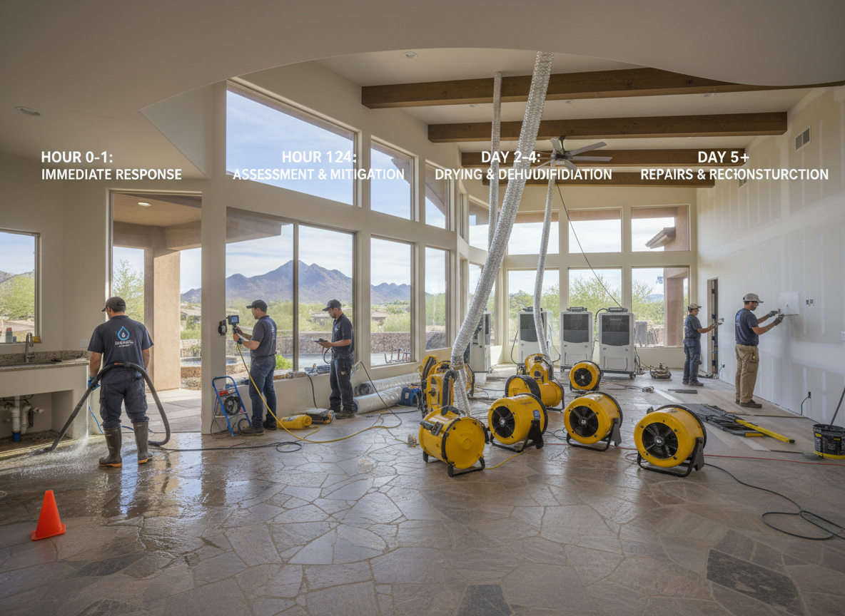 Water Damage Restoration in Copperwynd