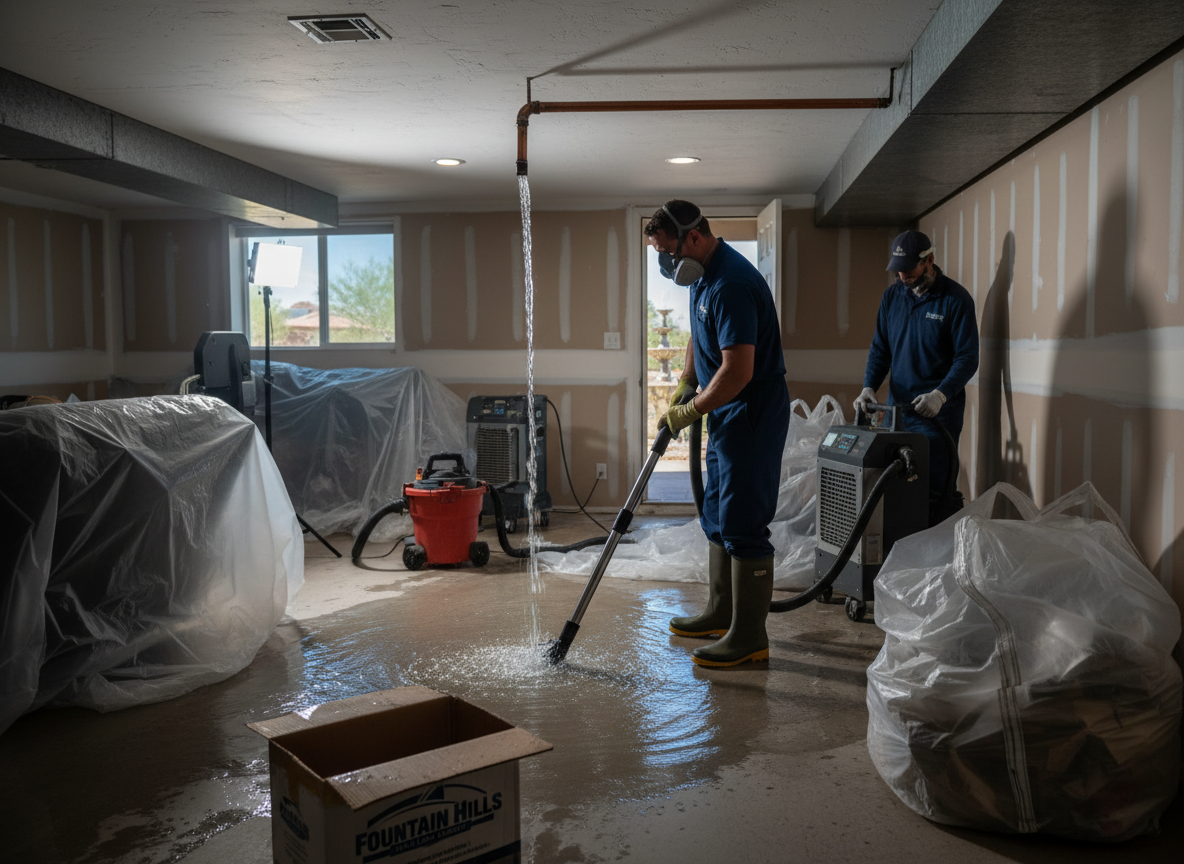 Water Damage Restoration in Shadow Canyon