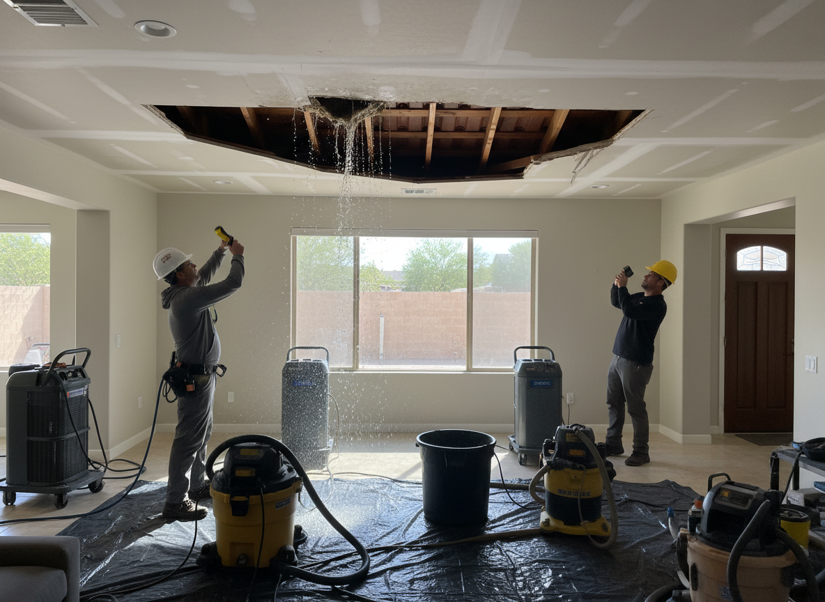 Water Damage Restoration in Sunridge Estates
