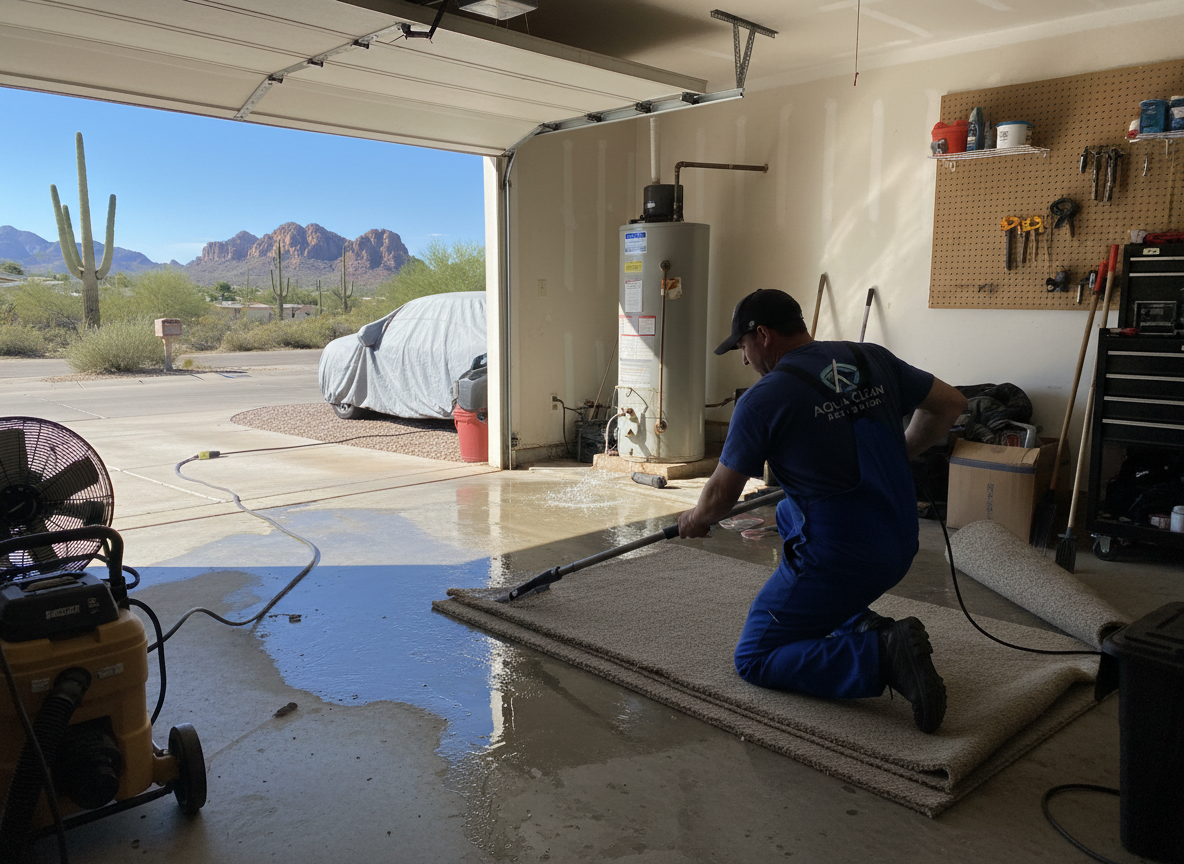 Water Damage Restoration in Desert Canyon